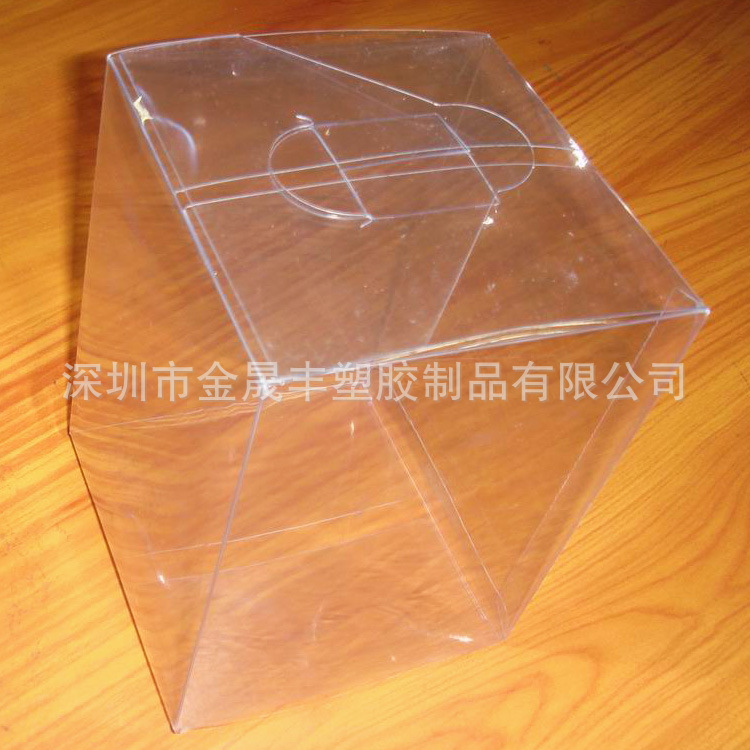 pvc包装盒定制透明pet胶盒正方形环保PVC手工皂盒各种柔线折盒厂