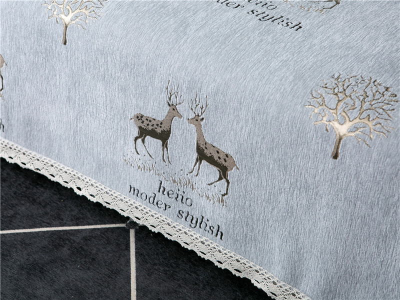 Thickened Chenille Full-cover With Deer Pattern, Non-slip, Elastic, Multi-functional, Suitable For All Seasons, Sofa_voghion.com