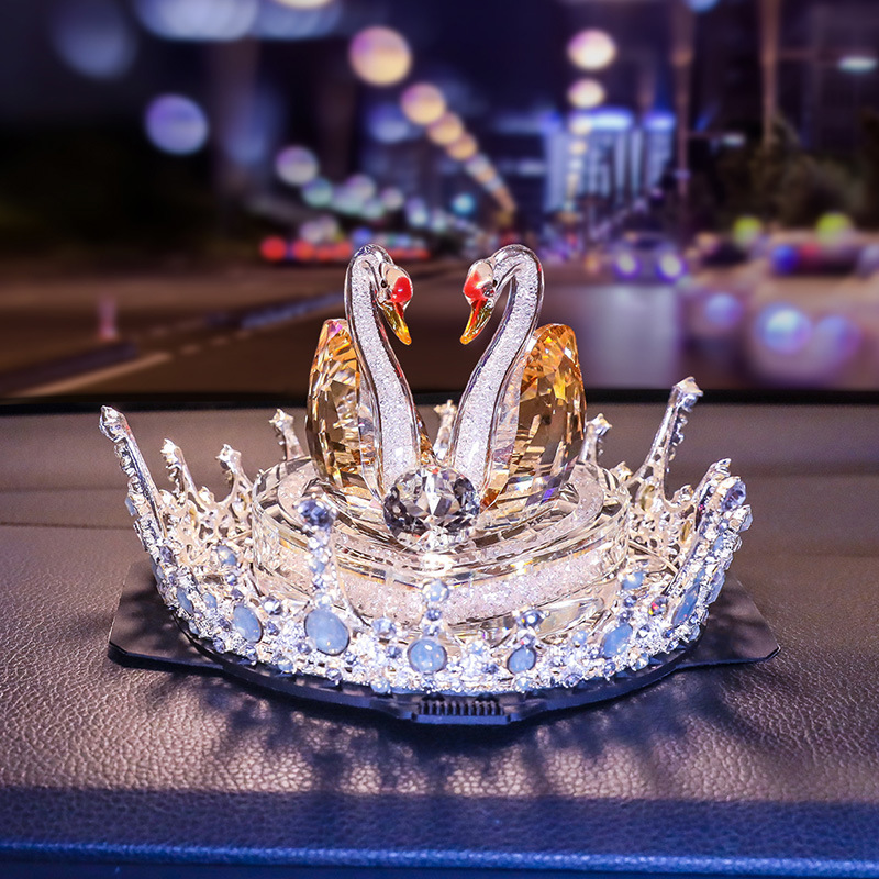 레드 헤드 샴페인 스완 향수 시트 + 크라운