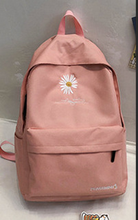 2020 nueva mochila de estudiante estilo coreano Daisy mochila versátil de gran capacidad mochila de viaje coreana suministro de mercado nocturno