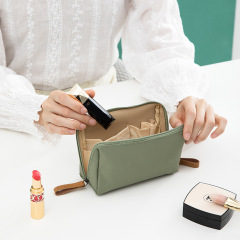 Korean lipstick bag cosmetic bag simple waterproof cosmetic clutch portable mini travel cosmetic storage bag