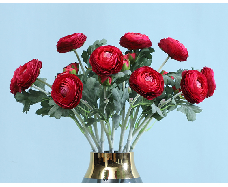 Indoor, Daily, Date Occasion Elegant Romantic Peony Plastic Silk Flower Artificial Flowers