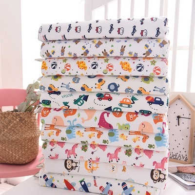 爆款泰國兒童乳膠枕 廠家直銷學生卡通枕芯幼兒園針織乳膠枕批發