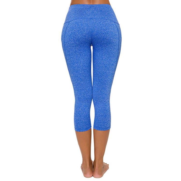 Damen Yogahose verkürzte Hose Po Lifting Sporthose T2020-38_voghion.com