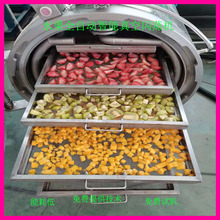 供應葡萄干膨化設備 果蔬脆全自動真空膨化機蘋果脆片真空閃蒸機