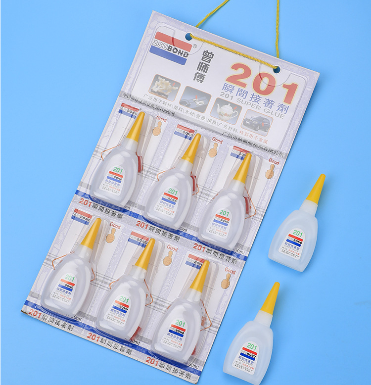 曾师傅201瞬间接着剂 胶水 高粘度 份量足 30ml 502升级版