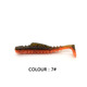 Soft Paddle Tail Fishing Lure 12 Color Soft Plastic Baits Fresh Water Saltwater Sea Bass Swimbait Tackle Gear