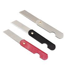 小刀681小号削笔刀 铅笔小刀铁皮可折叠美工裁纸刀