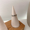 Tide, retro cute ring, silver 925 sample, Japanese and Korean, internet celebrity