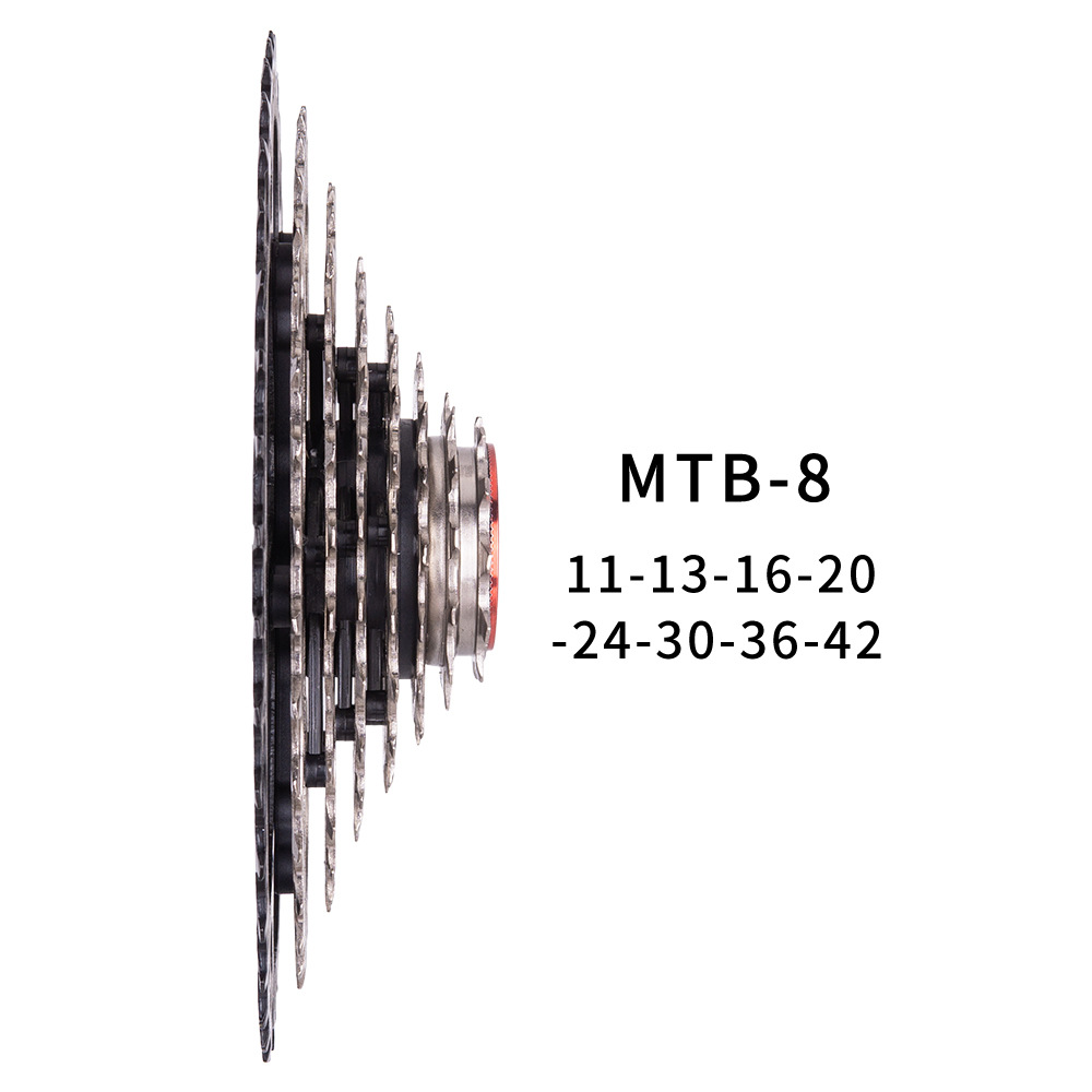 ZTTO/Persiguiendo 8 velocidades 42T casquete bicicleta de carretera piñón bicicleta de montaña volante accesorios de bicicleta