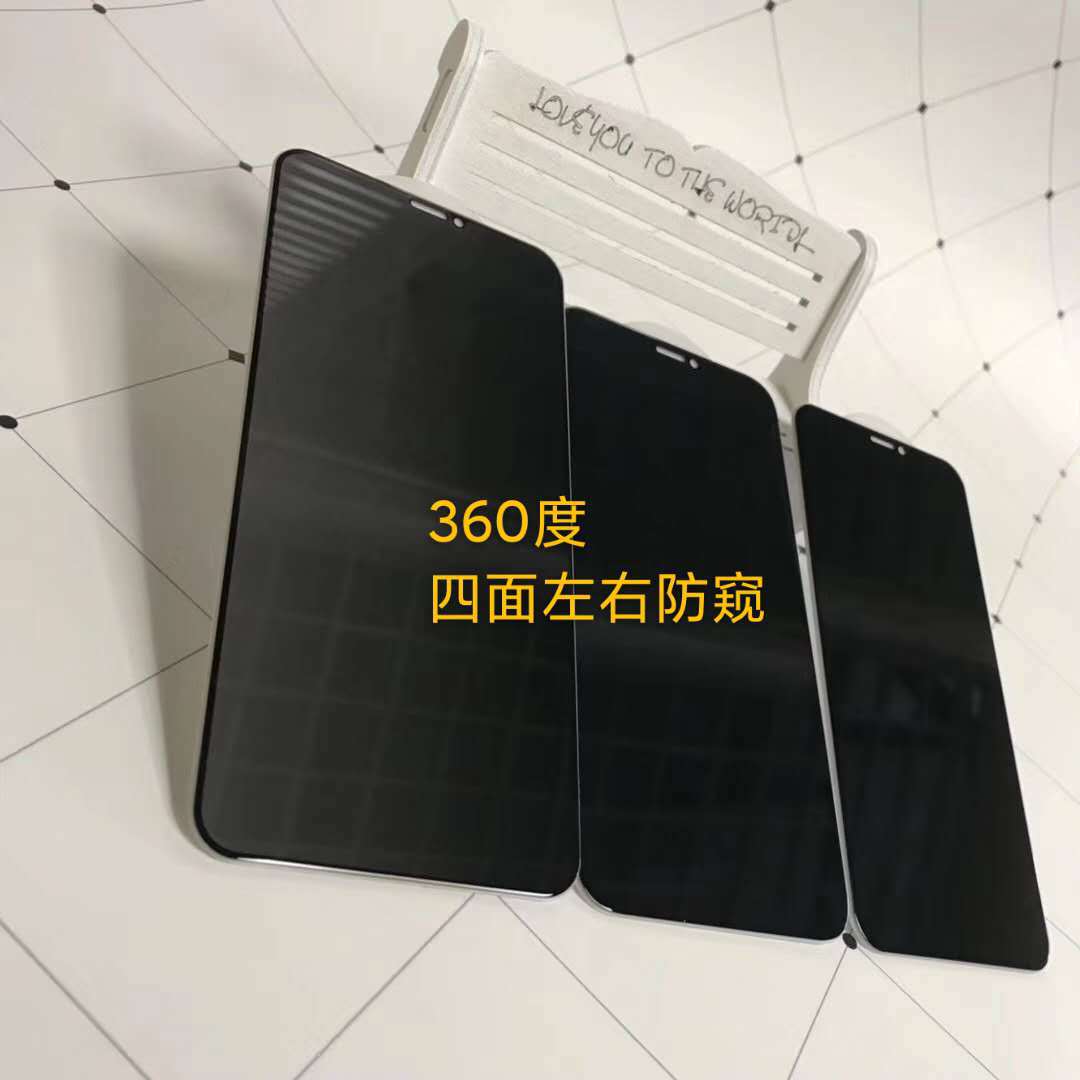 Applicable to iPhone X/XR/XSmax 360-degree anti-peeping i7/i8360 four-sided anti-peeping factory wholesale