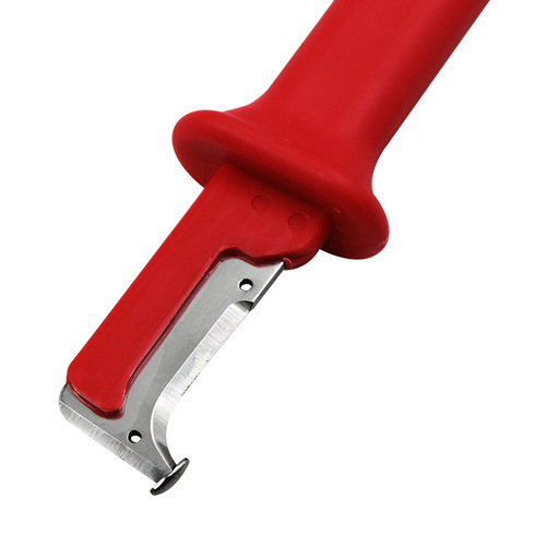 Red wire stripping pliers Electrical cable insulation stripping knife Manual stripping knife Insulated wire stripper wholesale