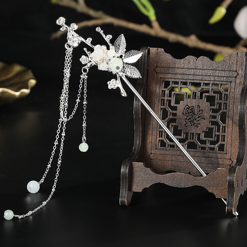 古风发簪步摇 超仙气汉服头饰 流苏古装发饰古典古代簪子饰品女童