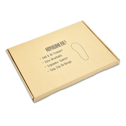 Universal packaging for ultra-thin hard electronic products, reinforced double-buckle aircraft box, imported kraft paper packaging, express delivery and foreign trade
