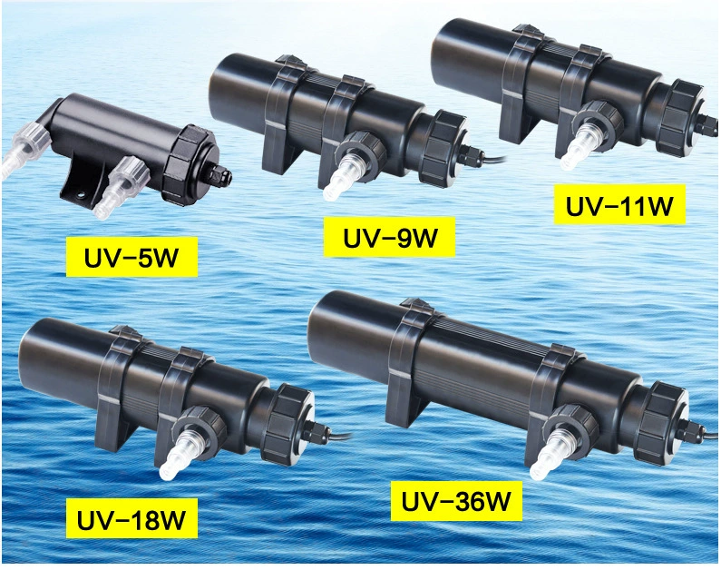 Chuangxing УФ бактерицидная лампа декоративный аквариум внешняя бактерицидная лампа для аквариума ультрафиолетовая бактерицидная лампа для удаления водорослей