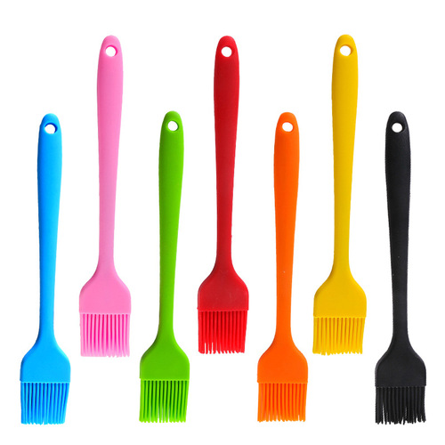 Small Silicone Brush, Silicone Oil Brush, Spice Brush, All-in-One Oil Brush, No Shedding BBQ Brush, Baking Tool