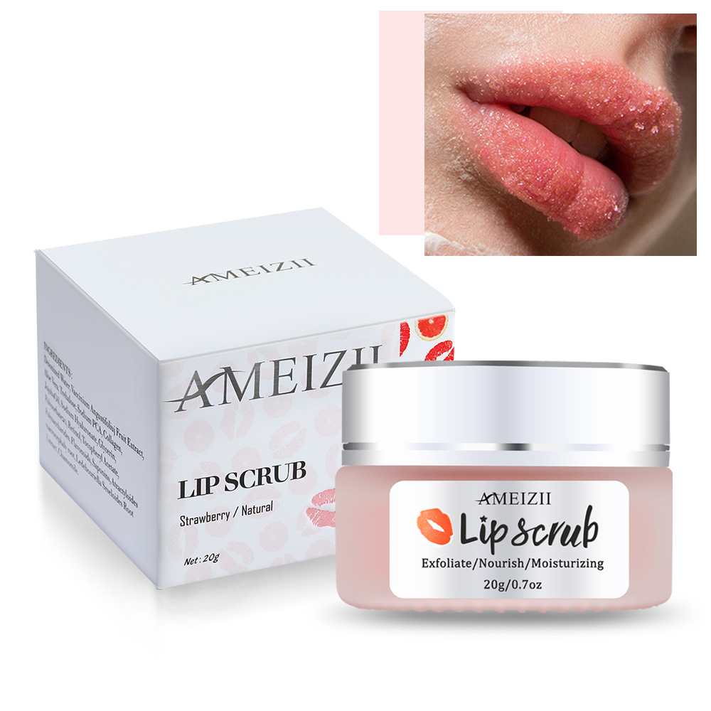 Lip Scrub Moisturizing Moisturizing Gentle Exfoliating Lip Repair Care Fades Lip Wrinkles