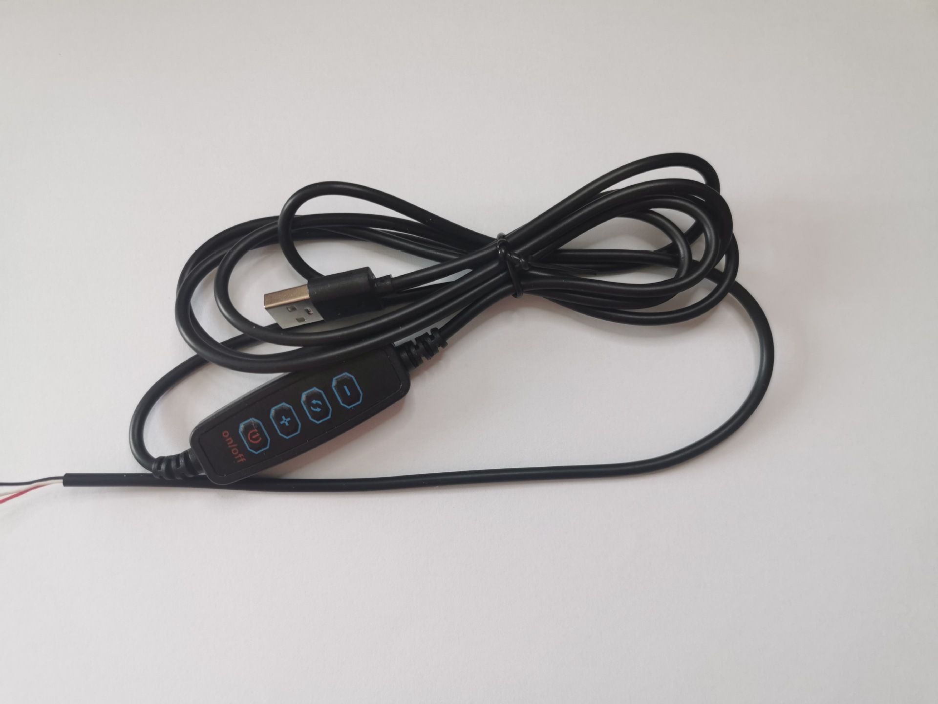 工厂直播补光灯线材直播补光灯线控短视频补光灯线控塑胶外壳套料