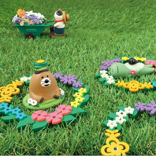Qingheng Japanese groceries ZAKKA farmer's garden frog INS decorative creative resin crafts small ornaments