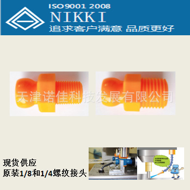 现货NIKKI螺纹接头PT1/8 PT1/4 82025 82026