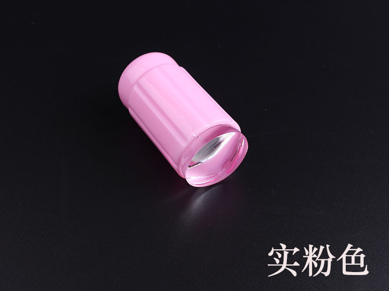 Nuevo clavo transparente sello de silicona transparente completo sello de silicona suave cabeza 2,8 cm plantilla herramienta de transferencia de impresión