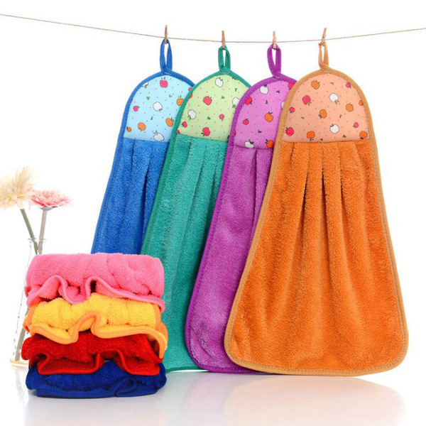 Coral velvet kitchen housework cleaning supplies Sanitary ware…