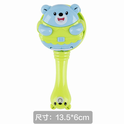 Hot selling hand rattle mother and baby gifts newborn baby toys pat drum small gifts puzzle stall manufacturers wholesale
