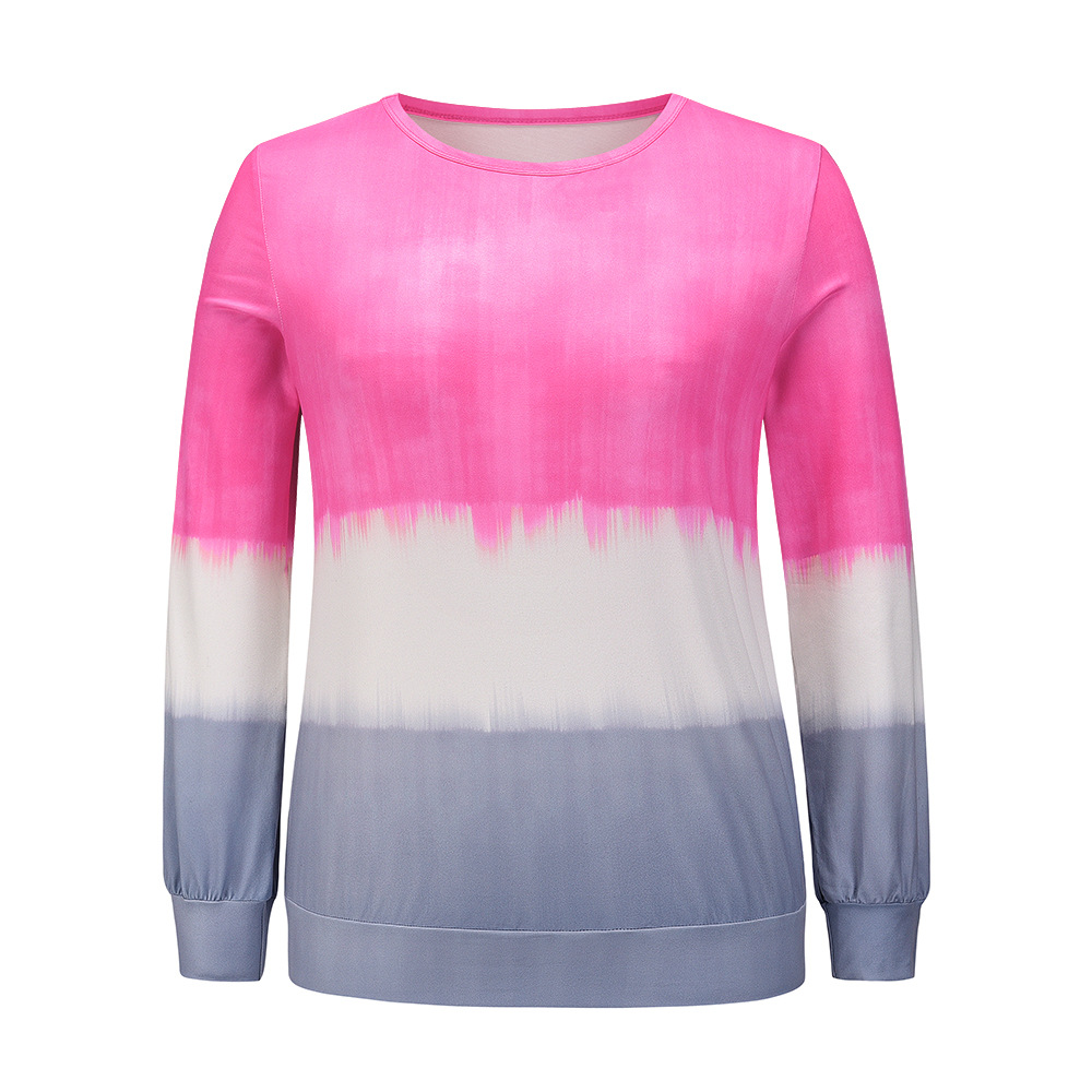 Nihaostyle Clothing Wholesale Tie-dye long-sleeved sweatershirt NSHYG66730