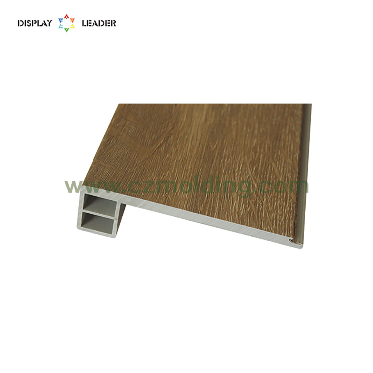 厂家直销铝合金SPCWPC直角楼梯板踢脚线地脚线家居包客厅地板配件|ru