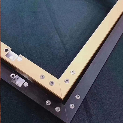 20框窄边玻璃门铝材角码配套镙丝批发 全铝衣柜20框型材螺丝厂家|ms