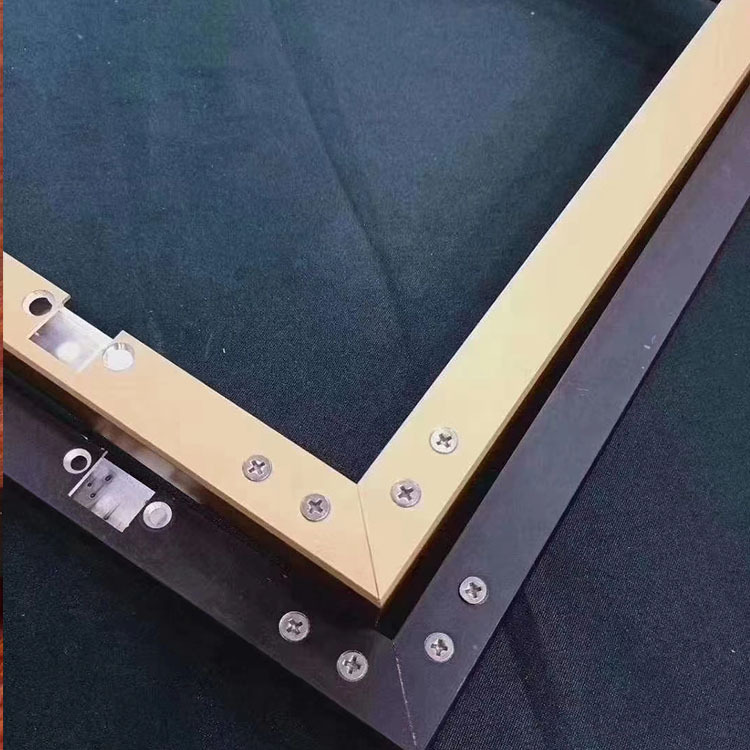 20框窄边玻璃门铝材角码配套镙丝批发 全铝衣柜20框型材螺丝厂家|ms