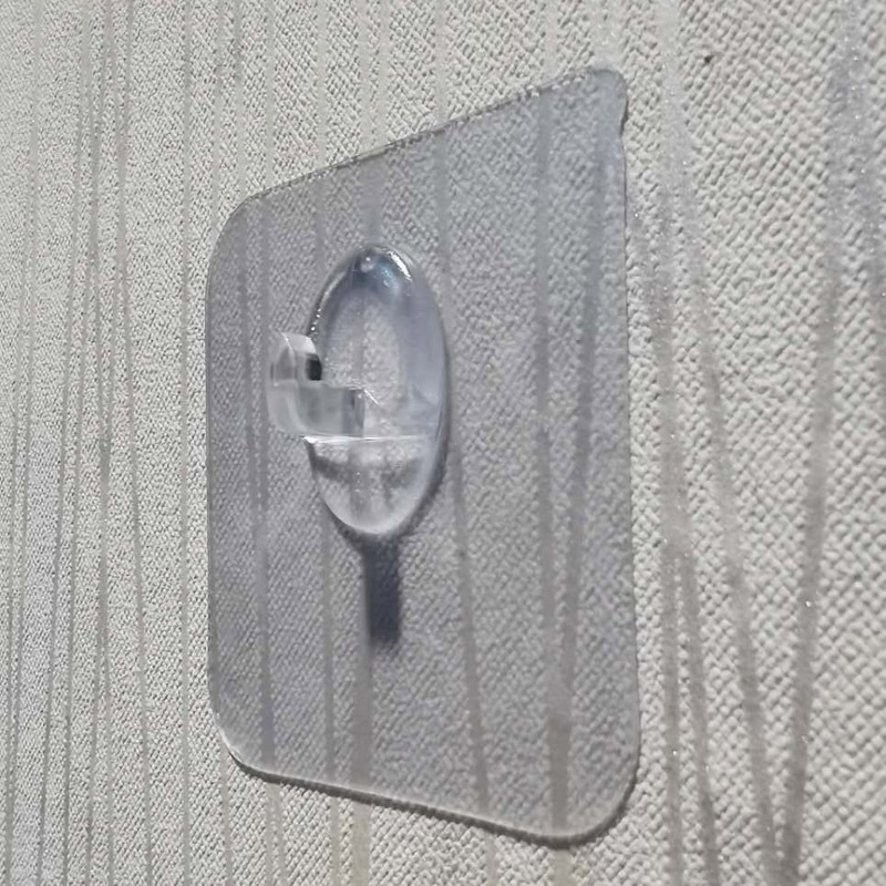 Factory non-perforated strong transparent seamless hook wall clock hook study living room tile nail-free hook wholesale Factory non-perforated strong transparent seamless hook wall clock hook study living room tile nail-free hook wholesale