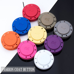 Hidden magnet magnetic snap fasteners for coats, trench coats, open sweaters, outerwear, magnetic buttons, acrylic parent-child snaps