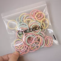 Chicbaby сумка в Корейском стиле маленькая резинка детская цветная 100 маленькая резинка для большого пальца резинка для волос детская веревка для волос