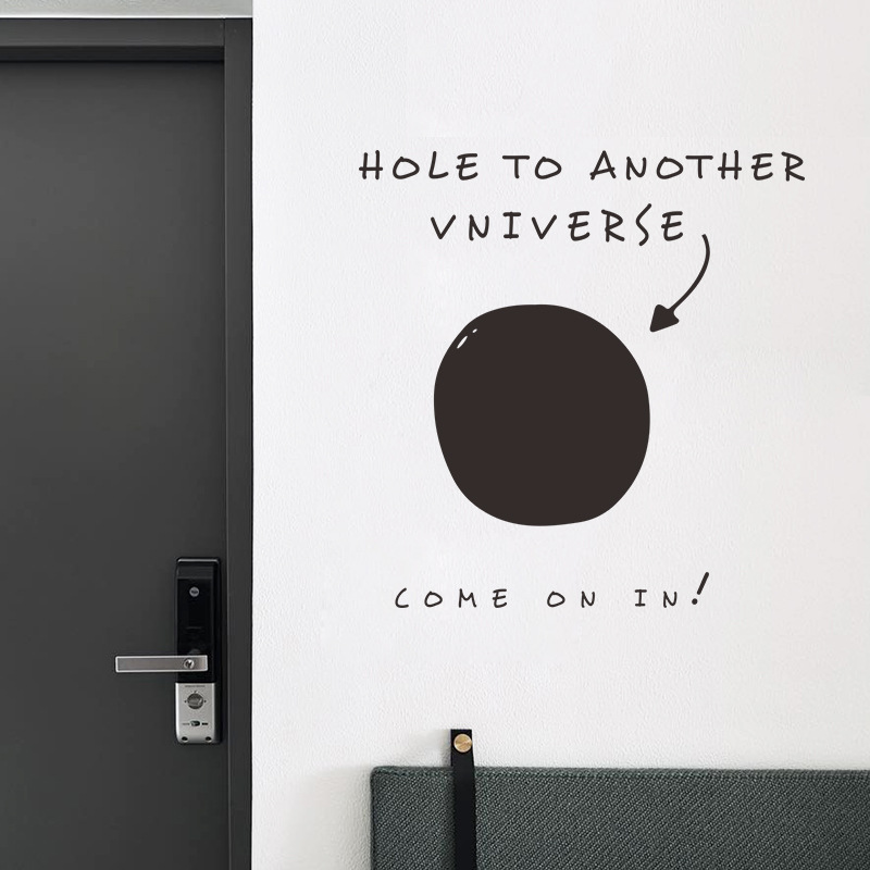 New Creative Art Black Hole Wall Stickers display picture 4