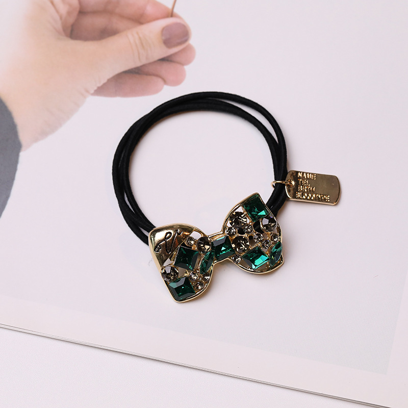 20g Weight Hair Tie Hair Accessories Type 1 Piece Quantity Daily, Street Occasion Alloy Material Bow Knot Pattern All Seasons Season Women's Gender Simple Style, Classic Style Style Simple Style Classic Style Women's Bow Knot Alloy Hair Tie 5