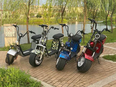 2025 New Model Launch Harley Electric Vehicle Scooter Adult Men and Women Luxury Mobility Scooter Bicycle