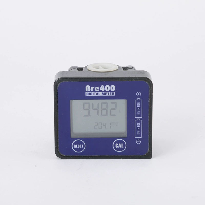 Высокоточный масляный счетчик с цифровым дисплеем, 4-точечный расходомер с овальной шестерней, расходомер гидравлического масла смазочного масла высокого давления