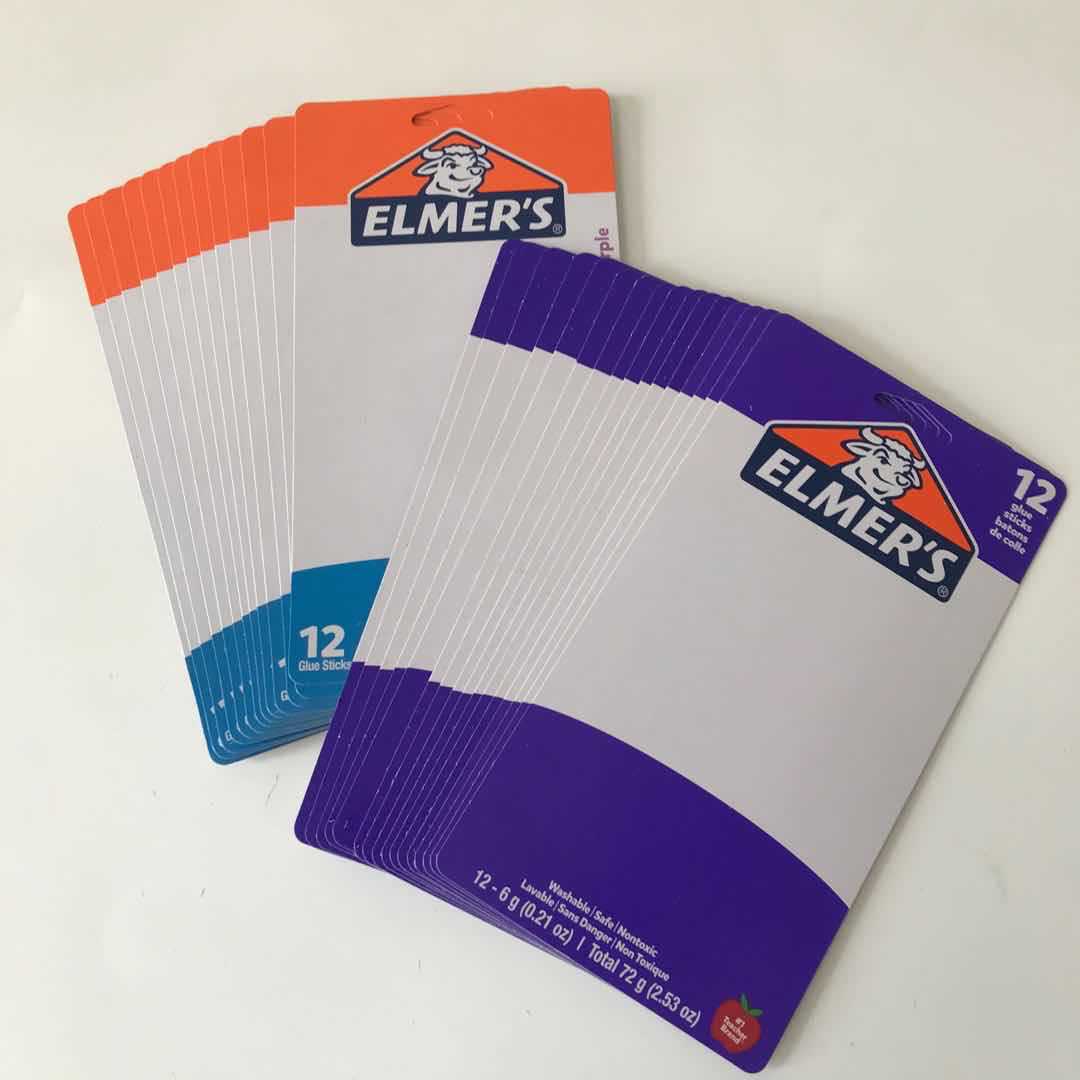 厂家定做纸卡包装彩卡强力吸塑印刷纸卡定制对折卡标签logo吊牌