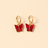 Fashionable brand small design earrings, trend advanced set, simple and elegant design