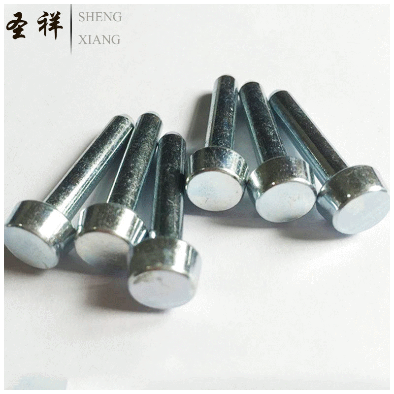 厂家批发平头实心铆钉 高强度非标铝铆钉 手打敲击式铆钉