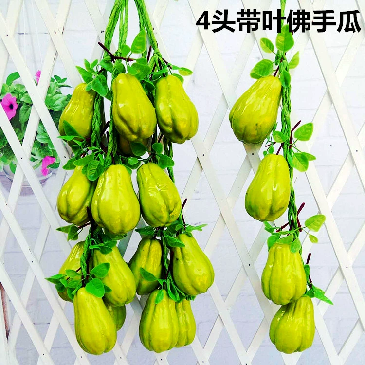 Vegetable model pendant fruit and vegetable window fake vegetable corn chili pepper, garlic decoration farmhouse fake fake