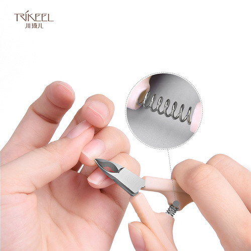 Chuanqi'er manicure dead skin pliers hawkbill nail clippers to remove dead skin barbs manicure stainless steel dead skin clippers nail groove pliers