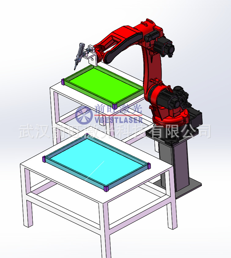 襄阳1000瓦机器人激光焊接机 可对工件实现任意部位焊接