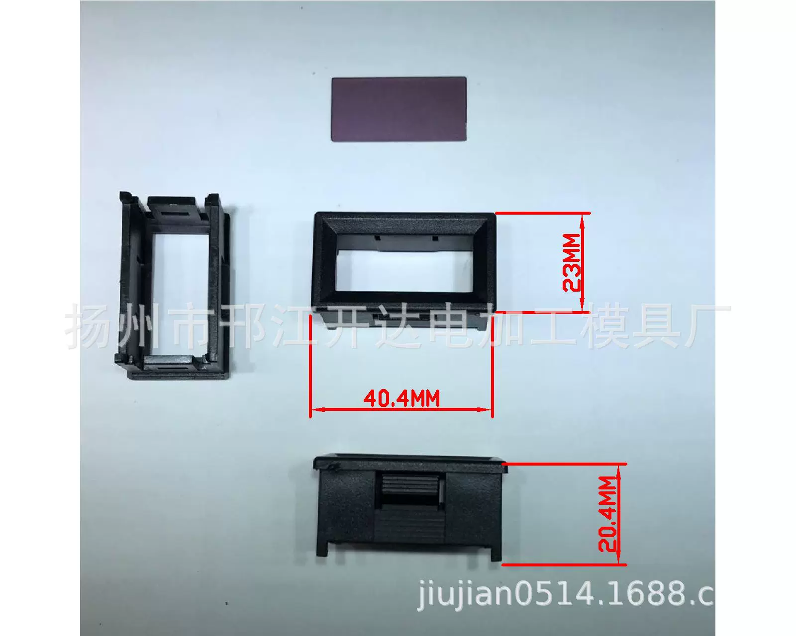 0.76inch цифровой измеритель, пластиковый корпус, подходит для амперметра, вольтметра, цифрового дисплея, измерителя контроля температуры