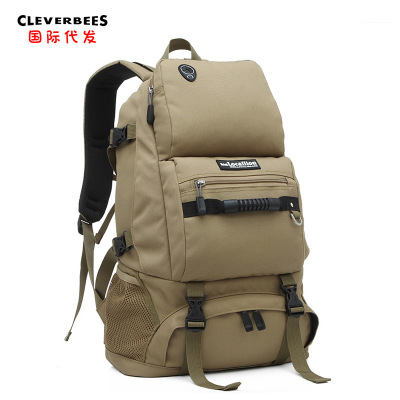 外贸迷彩旅游户外登山包大容量徒步旅行双肩背包野营露营装备用品