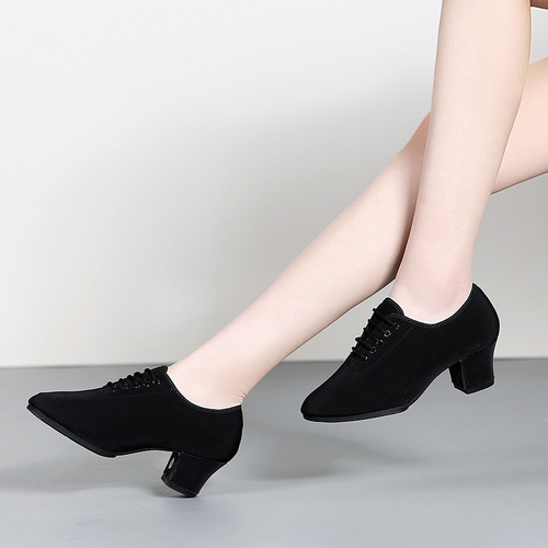 Dance paris women's Oxford Bradin adult practice dance shoes square dance shoes ballroom dance shoes teacher shoes body training shoes