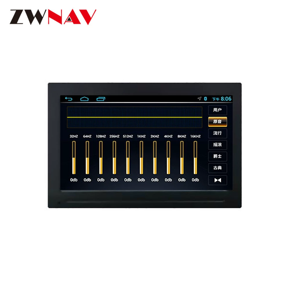 Соответствующий для навигатора андроида стиля автомобиля Порше Каррера 2002-2005 Каррера семидюйм первоначального