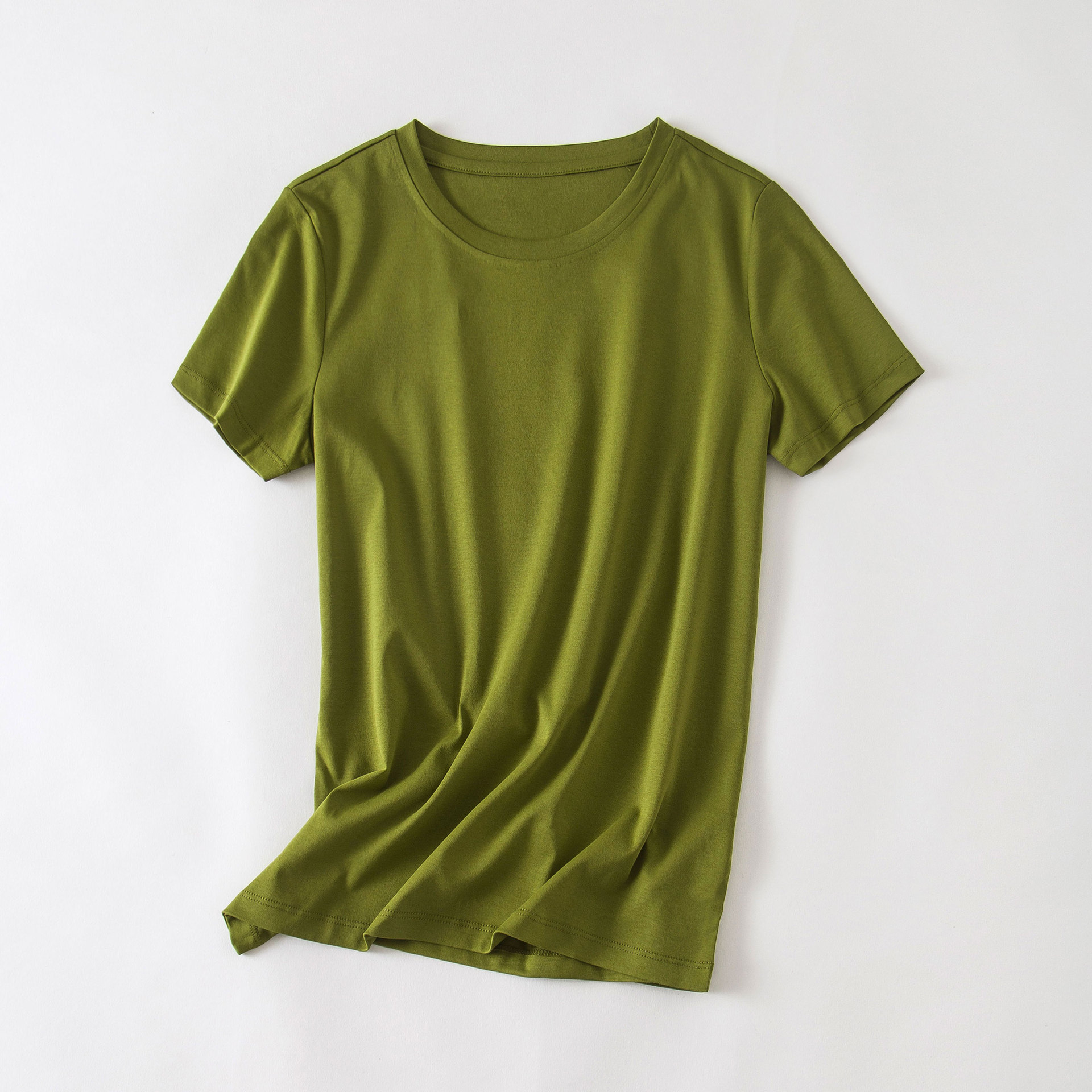 T-shirt femme en Coton mercerisé - Ref 3433963 Image 14