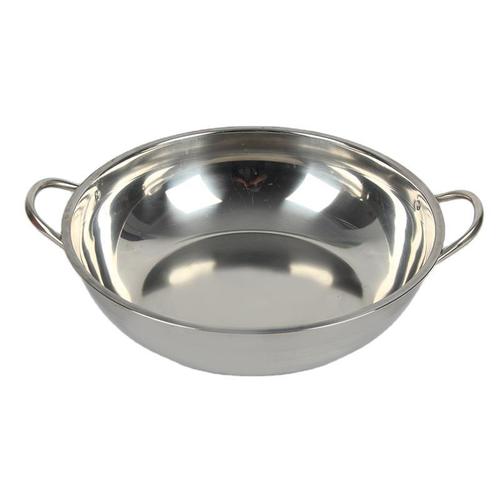 Wholesale Manufacturer Non-magnetic Stainless Steel Clear Soup Hot Pot Basin Hot Pot Basin Split Basin Clear Soup Pot